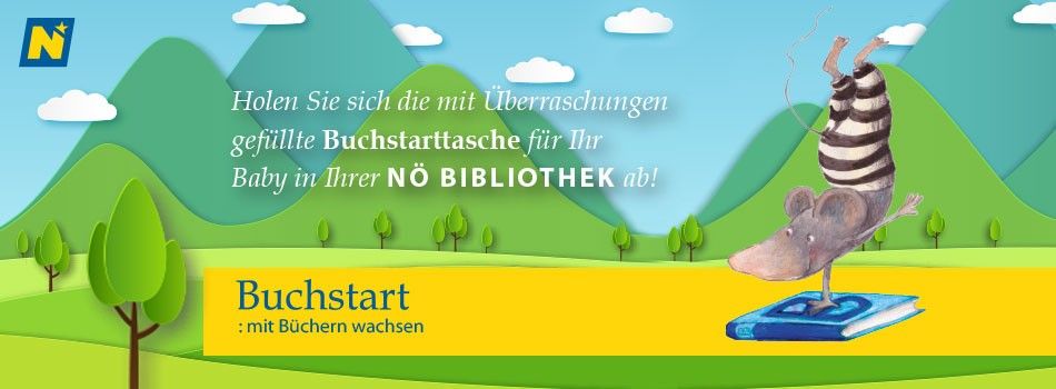 <div class=slidertitel>Buchstart Aktion</div><div class=slidertext>Ein Buch für jedes Baby!<br/>Mit Gutschein Buchstart-Tasche abholen<br/><br/>Foto: BVÖ</div>